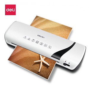 得力（deli）2130 A4塑封小秘書 塑封機(jī) 封裝機(jī) 自動過塑機(jī)過膠機(jī) 簡潔時尚 靜音型
