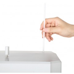 得力（deli）3853 自動財務憑證裝訂機專用鉚管500mm 100支/盒 （適用于得力3880 33888 14601 33480）
